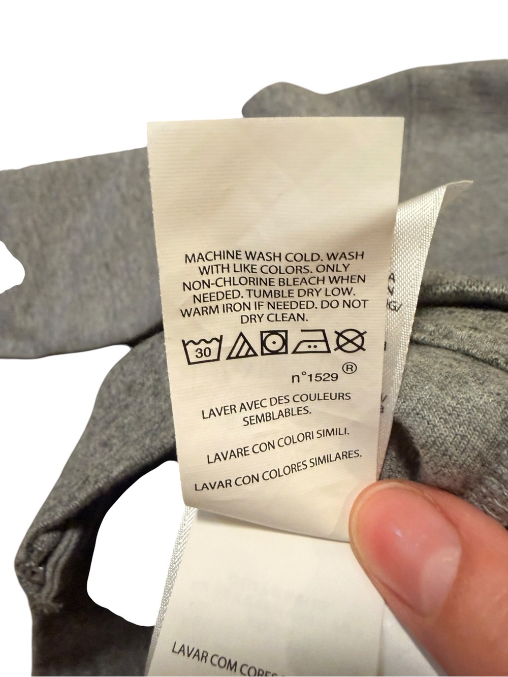 Polo by Ralph Lauren Boys' Light Gray Zip Hoodie with Embroidered Pony Size 7 - Picture 7 of 10